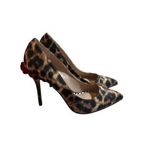 Betsy Johnson Leopard Cheetah Print Heels - Women's 7.5